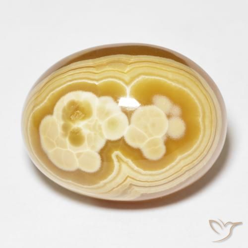 42.02ct Naturel Multicolore Agate, ovale, Opaque