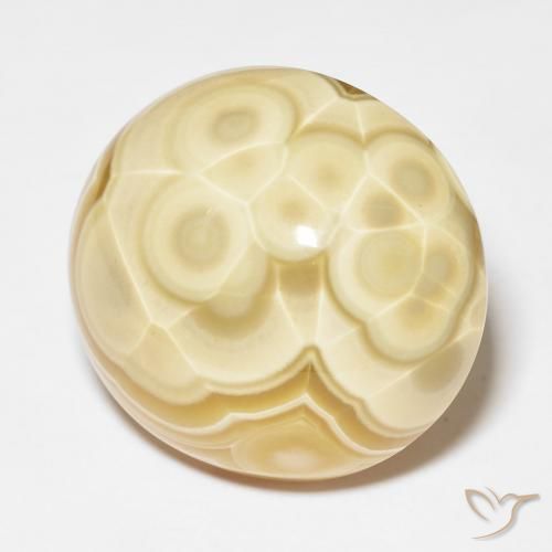 Agate Multicolore naturelle ovale, 41.88 ct, Opaque