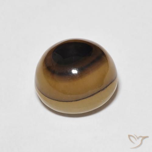 Agate Multicolore naturelle ovale, 4.86 ct, Translucide