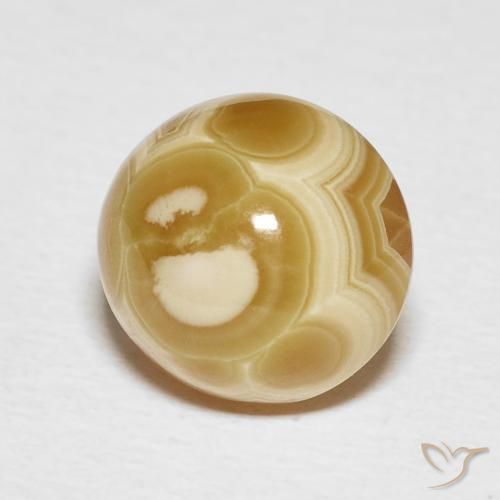 Agate Multicolore naturelle ovale, 6.46 ct, Opaque