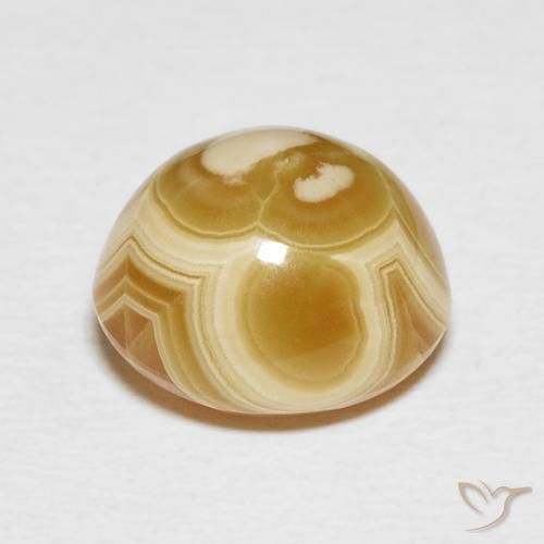 Agate Multicolore naturelle ovale, 6.46 ct, Opaque