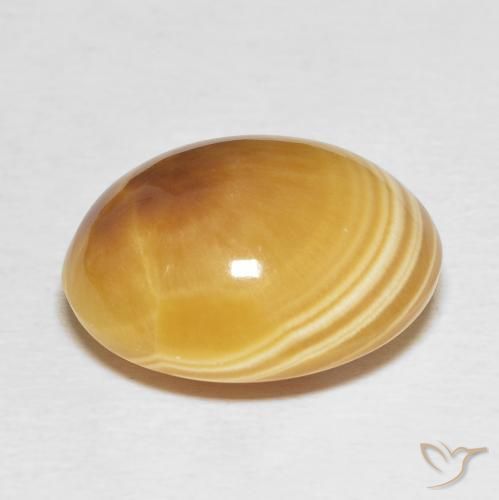 Agate Multicolore naturelle ovale, 19.09 ct, Opaque