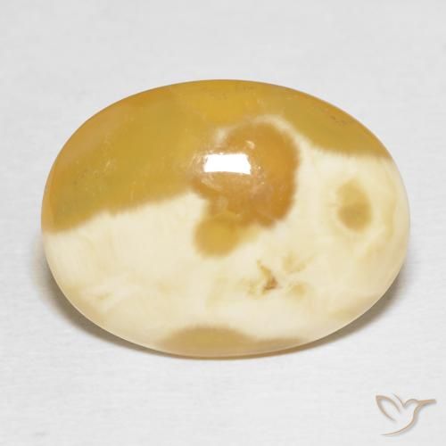 18.52ct Naturel Multicolore Agate, ovale, Opaque, Photo A