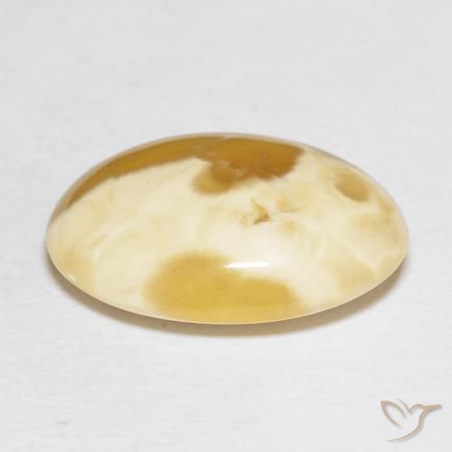 Agate Multicolore naturelle ovale, 18.52 ct, Opaque