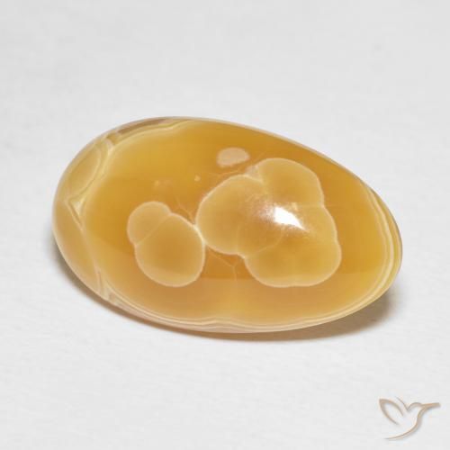 Agate Multicolore naturelle ovale, 12.95 ct, Opaque