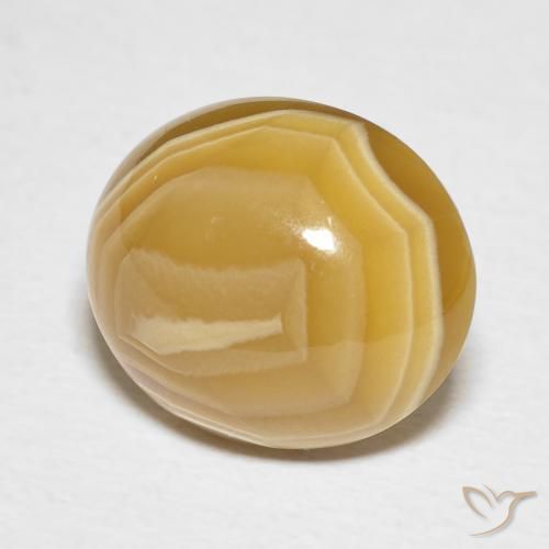 Agate Multicolore naturelle ovale, 8.94 ct, Opaque