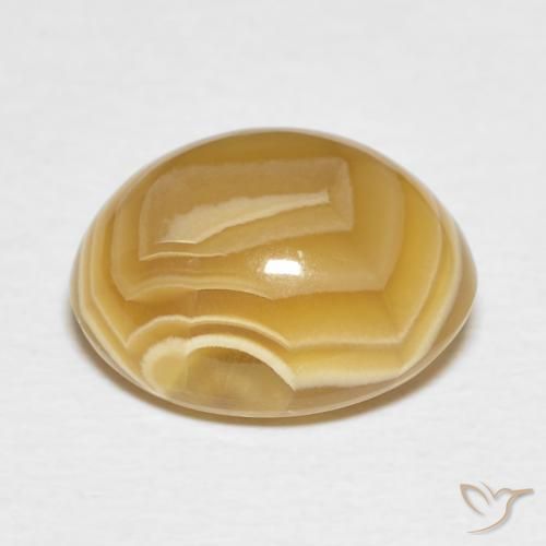 Agate Multicolore naturelle ovale, 8.94 ct, Opaque