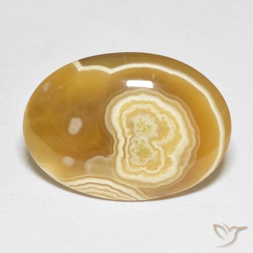 20.50ct Naturel Multicolore Agate, ovale, Opaque