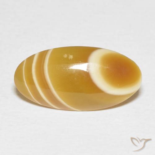 4.82ct Naturel Multicolore Agate, ovale, Opaque