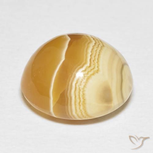 Agate Multicolore naturelle ovale, 13.26 ct, Opaque