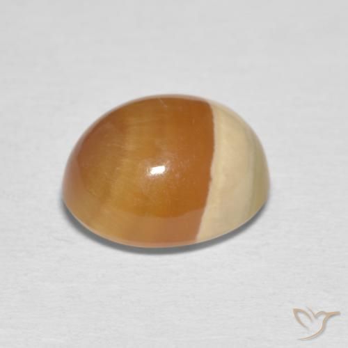 Agate Multicolore naturelle ovale, 6.65 ct, Opaque