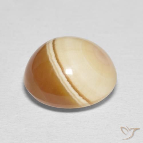 Agate Multicolore naturelle ovale, 9.43 ct, Opaque
