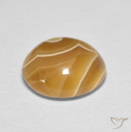 Agate Multicolore naturelle ovale, 7.92 ct, Opaque