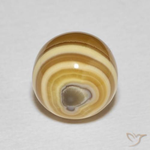 Agate Multicolore naturelle Sphère / Boule, 7.67 ct, Opaque