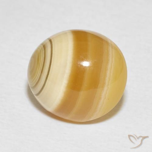 Agate Multicolore naturelle ovale, 8.17 ct, Opaque