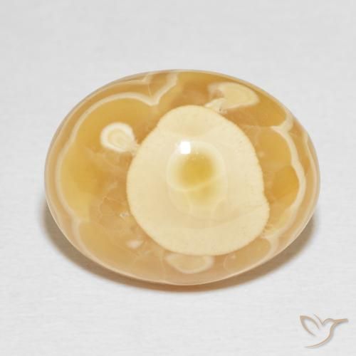 20.91ct Naturel Multicolore Agate, ovale, Opaque