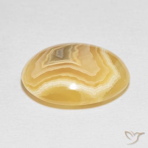 Agate Multicolore naturelle ovale, 16.33 ct, Opaque