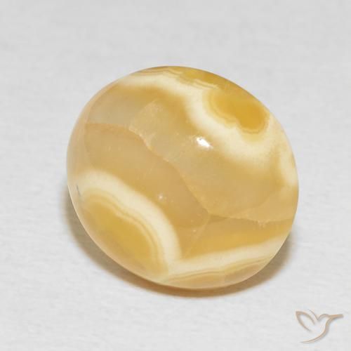 Agate Multicolore naturelle ovale, 6.89 ct, Opaque