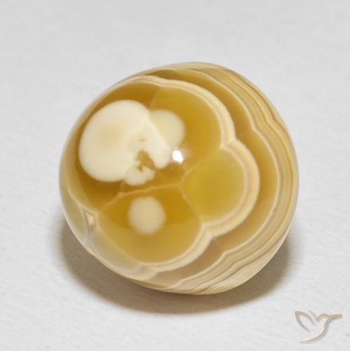 Agate Multicolore naturelle ovale, 19.86 ct, Opaque