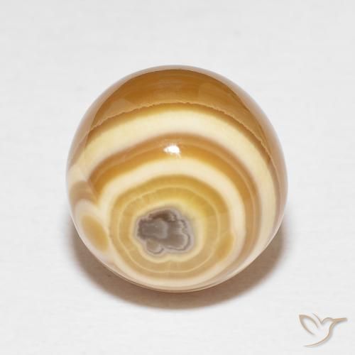 Agate Multicolore naturelle Sphère / Boule, 15.04 ct, Opaque