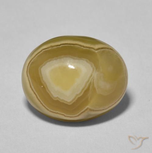 Agate Multicolore naturelle ovale, 7.86 ct, Opaque