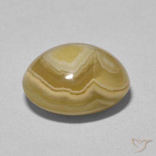 Agate Multicolore naturelle ovale, 7.86 ct, Opaque