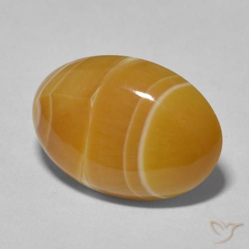Agate Multicolore naturelle ovale, 9.57 ct, Opaque