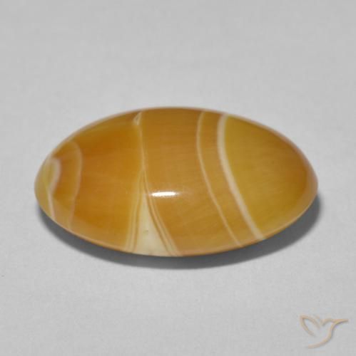 Agate Multicolore naturelle ovale, 9.57 ct, Opaque