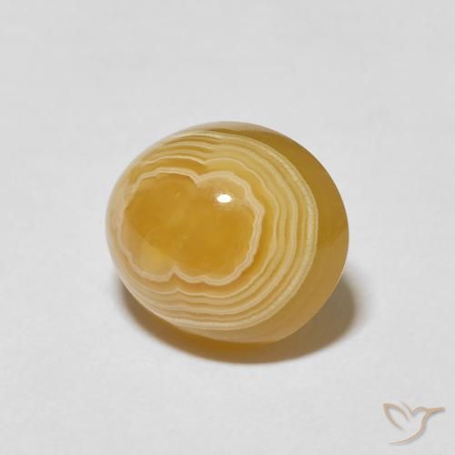 Agate Multicolore naturelle ovale, 5.64 ct, Opaque