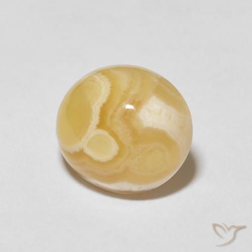 Agate Multicolore naturelle ovale, 7.45 ct, Opaque