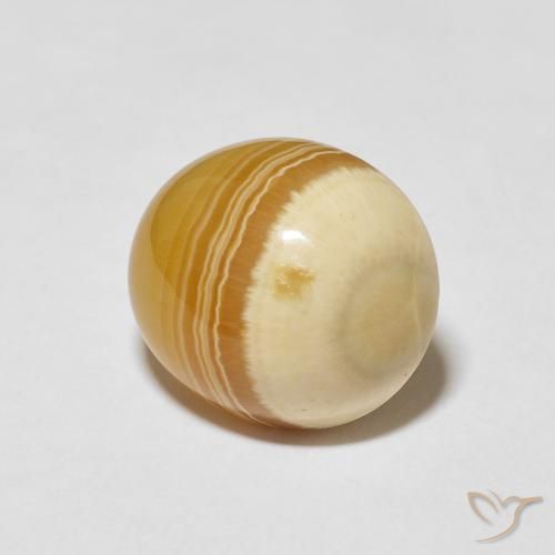 Agate Multicolore naturelle ovale, 9.93 ct, Opaque