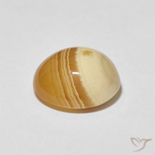 Agate Multicolore naturelle ovale, 9.93 ct, Opaque