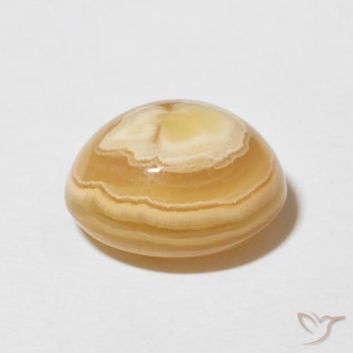 Agate Multicolore naturelle ovale, 7.17 ct, Opaque
