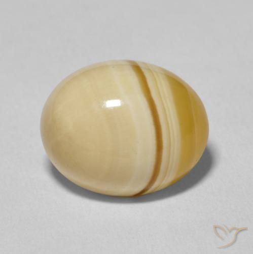 Agate Multicolore naturelle ovale, 6.77 ct, Opaque