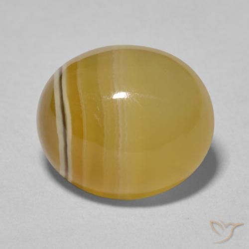 Agate Multicolore naturelle ovale, 7.56 ct, Opaque