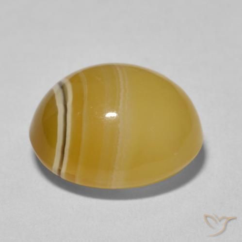 Agate Multicolore naturelle ovale, 7.56 ct, Opaque