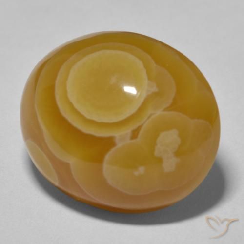 Agate Multicolore naturelle ovale, 30.69 ct, Opaque