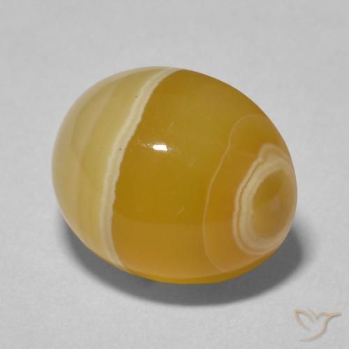Agate Multicolore naturelle ovale, 5.54 ct, Opaque