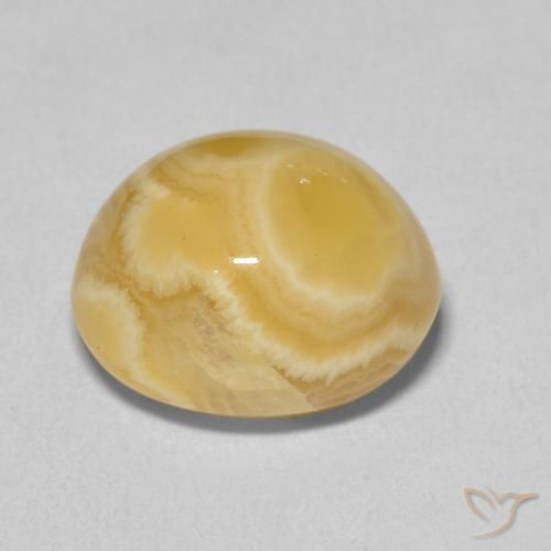 Agate Multicolore naturelle ovale, 7.96 ct, Translucide