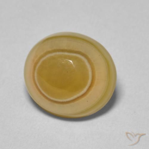 Agate Multicolore naturelle ovale, 4.04 ct, Opaque