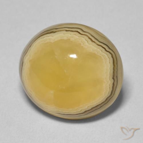 Agate Multicolore naturelle ovale, 8.14 ct, Opaque