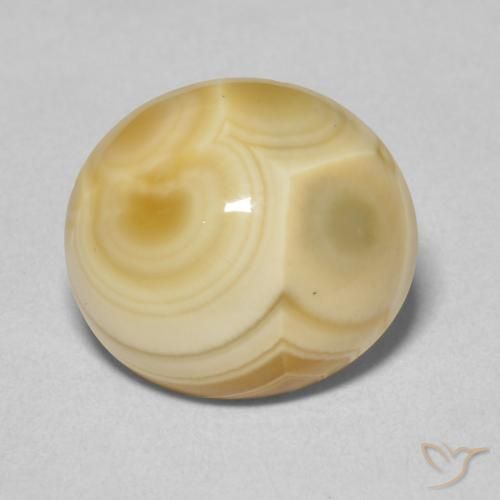 Agate Multicolore naturelle ovale, 5.62 ct, Opaque