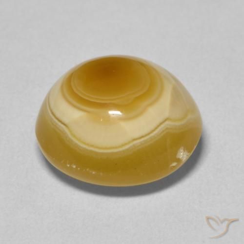 Agate Multicolore naturelle ovale, 7.66 ct, Opaque