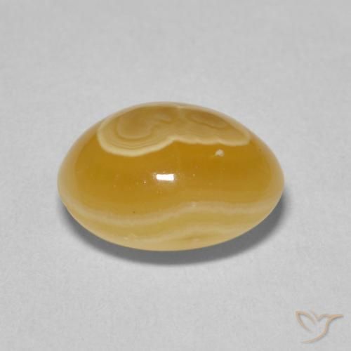 Agate Multicolore naturelle ovale, 4.57 ct, Opaque