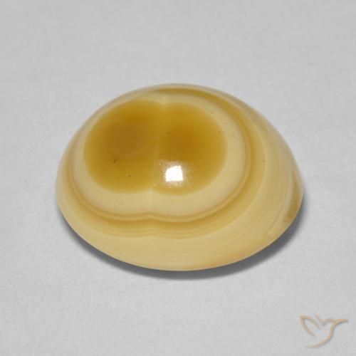 Agate Multicolore naturelle ovale, 10.80 ct, Opaque