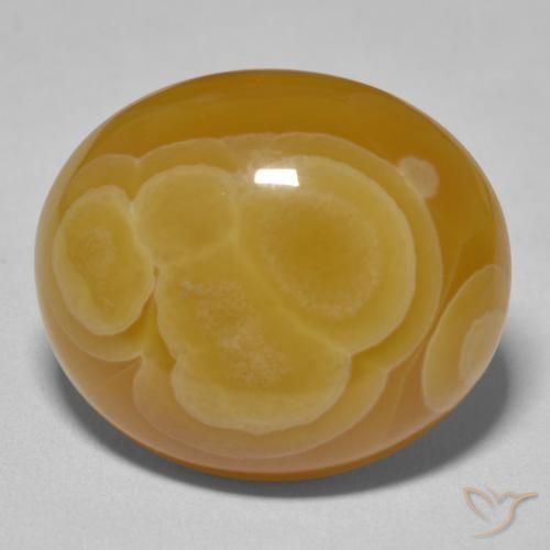30.72ct Naturel Multicolore Agate, ovale, Opaque