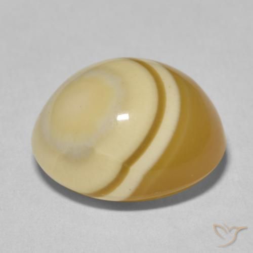 Agate Multicolore naturelle ovale, 12.09 ct, Opaque