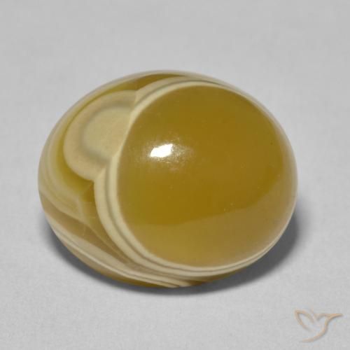 Agate Multicolore naturelle ovale, 12.00 ct, Opaque