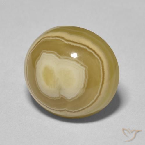 Agate Multicolore naturelle ovale, 9.86 ct, Opaque