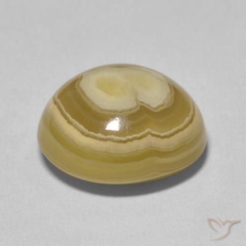 Agate Multicolore naturelle ovale, 9.86 ct, Opaque